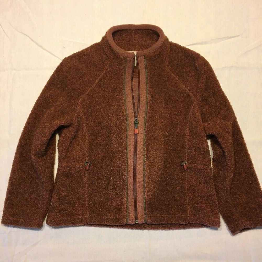 Woolrich Womens Fleece Jacket Small Petite